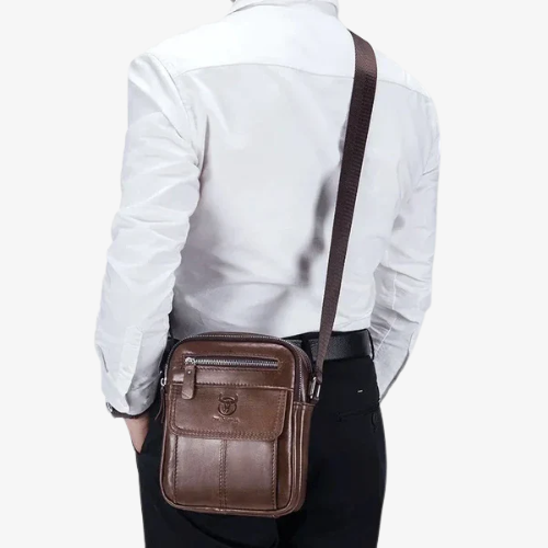 Sacoche Bandoulière Homme en Cuir