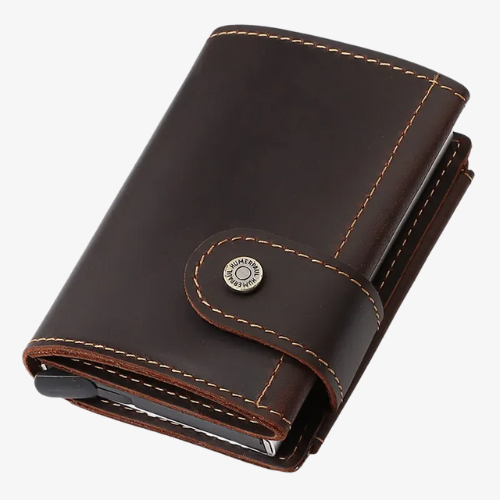 Porte-Cartes Homme en Cuir