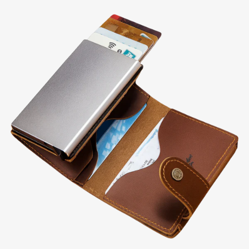 Porte-Cartes Homme en Cuir