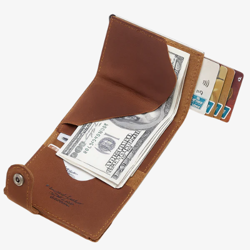 Porte-Cartes Homme en Cuir