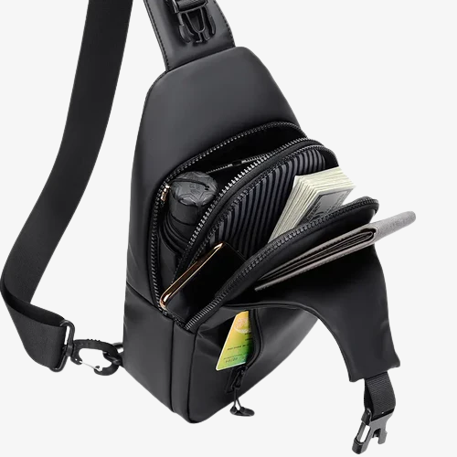 Sacoche Bandoulière Poitrine Homme Luxe