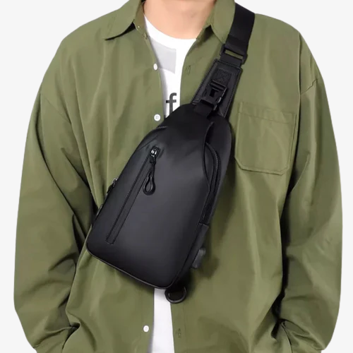 Sacoche Bandoulière Poitrine Homme Luxe