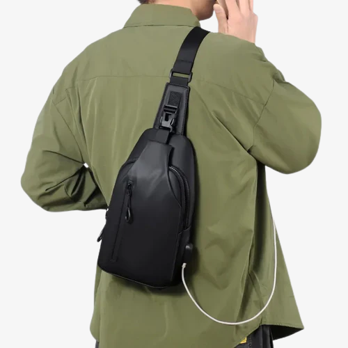 Sacoche Bandoulière Poitrine Homme Luxe