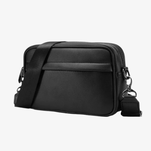 Sacoche Urbain Bandoulière Cuir Vegan Homme